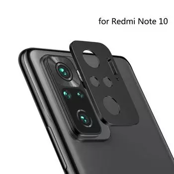 Алюминиевая крышка объектива камеры для Xiaomi Redmi Note 10 Pro, защитная пленка для экрана объектива из металлического листа для Note 10Pro, защитные колпачки для камеры for Note10 Pro China чистый