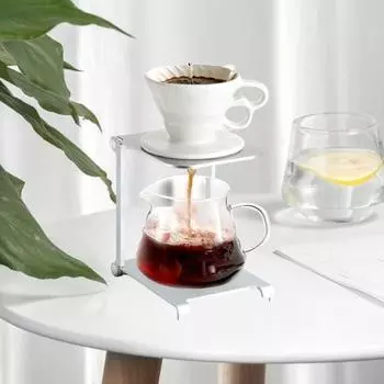 Алюминиевая подставка для ручного заваривания кофемашины эспрессо складной кронштейн ручная кофеварка M