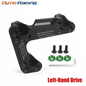 Алюминиевая проставка педали газа для Honda Civic 2012+ для Honda Fit 2014+ для Honda Accord 2013+ Для левого руля