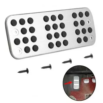 Алюминиевая противоскользящая педаль для ног для автомобиля Peugeot 206 206CC