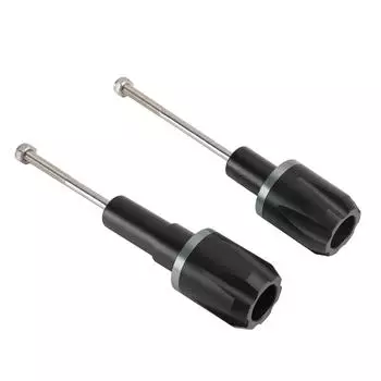 Алюминиевая рама Crash Slider Защита Gold для Kawasaki Ninja 650 2017-2023 зелёный