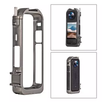 Алюминиевая рамка для крепления на холодный башмак, защитная рамка для экшн-камеры t для спортивной камеры 360 X4