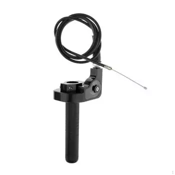 Алюминиевая ручка дроссельной заслонки 7/8 дюйма, 22 мм и трос для квадроцикла 50cc-250 red