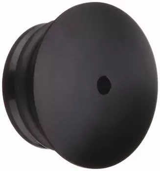 Алюминиевая ручка GM для катушки Avail, тип отверстия, черная, knob_cap_gm_hole_blk