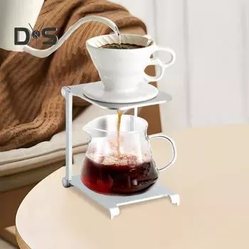 Алюминиевая ручная подставка для кофемашины эспрессо, складной кронштейн, ручная кофеварка для различных методов заваривания M