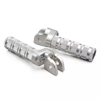 Алюминиевая ступенька для мотоцикла Daytona на 8 ступеней 60618 Honda/Suzuki, регулировка, нескользящая обработка, многоступенчатая серебряный