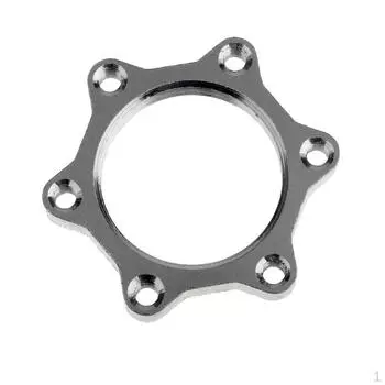 Алюминиевая ступица велосипеда с фланцевой резьбой, адаптер дискового тормоза, лоток ротора диска