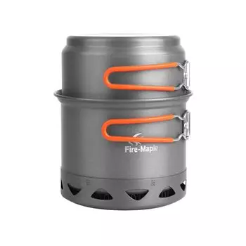 Алюминиевая теплообменная плита японская годовая гарантия Fire-Maple FMC-217 0.9L+0.5LGenuy Product3