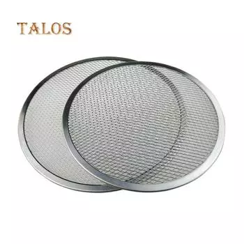 Алюминиевая утолщенная антипригарная сетка, круглая сетка для пиццы, противень для выпечки, кухонный инструмент, кухонные инструменты 7 Inch