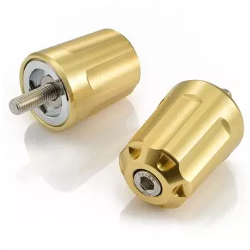 Алюминиевая заготовка Daytona для мотоцикла, наконечник руля Kawasaki M8 Type Ninja250, тяжелый револьвер цвета шампанского и золота 17267 (ZRX1200DAEG и т.д.)