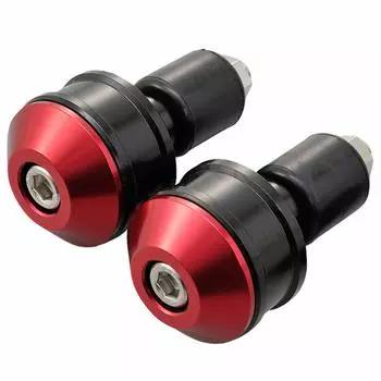 Алюминиевая заготовка Daytona для мотоцикла, наконечник руля общего назначения, внутренний диаметр, тяжелый наконечник руля, высокая тарелка, красный 72040 14-19 красный