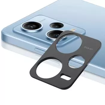 Алюминиевая защитная пленка для объектива для Redmi Note 12 Pro Plus, задняя крышка камеры для Redmi Note12 12Pro, металлическая защита объектива камеры Note 12 Pro plus чёрный