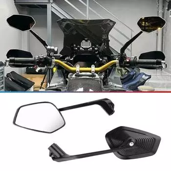 Алюминиевое боковое зеркало заднего вида для BMW R1250GS LC R1200GS F900R G310GS S1000R R1250RS F900XR C400X/GT аксессуары для мотоциклов 2024 Black ABS
