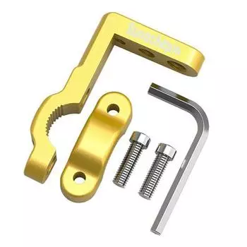 Алюминиевое мотоциклетное крепление на руль Держатель для мотоциклетных аксессуаров Мотоциклетные аксессуары для дополнительных аксессуаров золотой