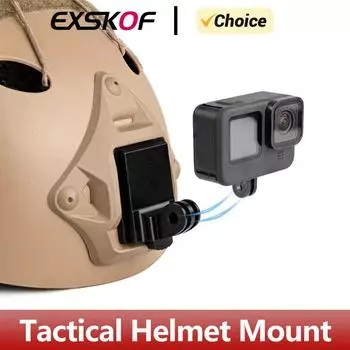 Алюминиевое тактическое крепление на шлем, металлическая основа для GoPro Hero 12 11 10 9 8 5 Insta360 ONE R X2 X3 DJI Osmo Action Camera Accessories