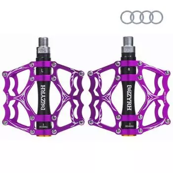 Алюминиевые левые и правые 3 педали из хромомолибдена для шоссейных горных кроссовых легких городских педалей с маленьким колесом для минивело [HAMMARS], комплект, встроенные подшипники, вал, велосипед,