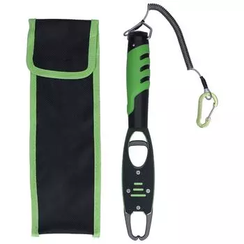 Алюминиевые рыболовные захваты для губ Портативный захват для рыбы с резиновой ручкой Контроллер для рыбалки