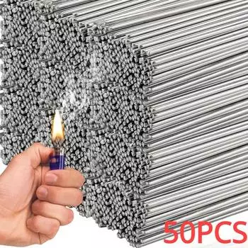 Алюминиевые сварочные стержни, низкотемпературные универсальные сварочные стержни, порошковая проволока, нержавеющая сталь, медь, железо, легкоплавкие паяльные инструменты 1.6mm*33cm-10PCS