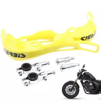 Алюминиевые уникальные стильные защитные щитки для рук, защитные щитки для мотоциклов-внедорожников, для защиты электрических мотоциклов-внедорожников красный