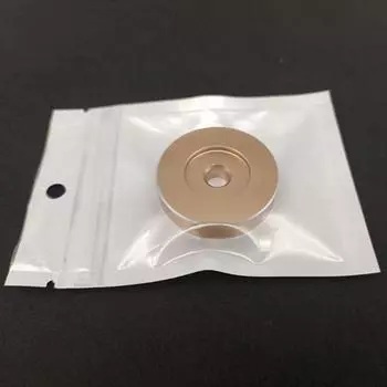 Алюминиевый адаптер для проигрывателя пластинок 7 Vinyl Technics SL1200 Ser 45 RPM Silver чёрный