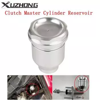 Алюминиевый бачок главного цилиндра сцепления для Honda Civic 1992-2000 и Acura 1994-2001 для CMC Civic EG EK Integra DC DC2 Si CRX серебряный