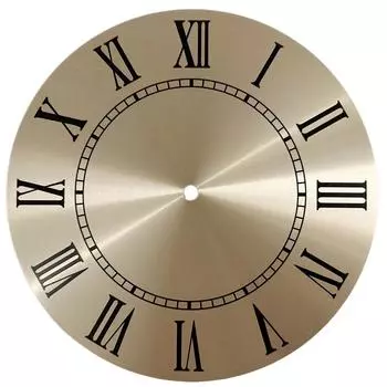 Алюминиевый циферблат часов, плоский профиль снаружи, 243 мм