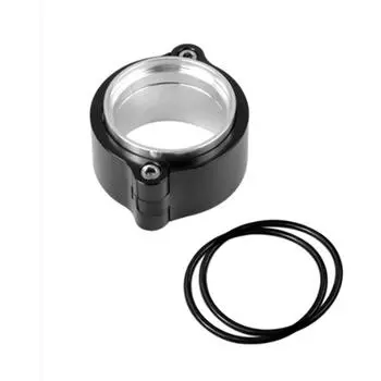 Алюминиевый CNC хомут выхлопной трубы автомобиля с фланцем для 2,5 даунпайпа турбины