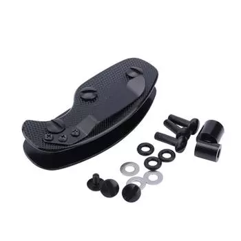 Алюминиевый держатель для ключей органайзер клип папка брелок брелок GEAR карманный инструмент чёрный