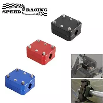 Алюминиевый держатель для телефона GPS-навигатора для мотоцикла, кронштейн для BMW R1200GS R1250GS LC Adv F900R CRF1000L 2012-2017 12 мм 16 мм чёрный