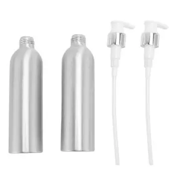 Алюминиевый дозатор мыла, термостойкий многоразовый флакон для лосьона для рук, дозатор для душа, лосьон