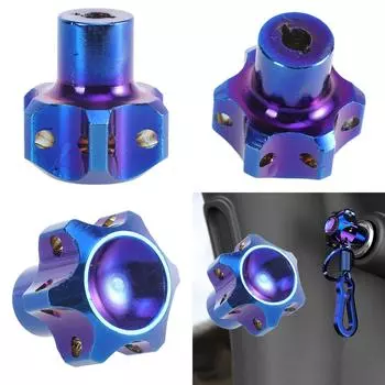 Алюминиевый ключ для мотоцикла с шестигранной головкой, сменный наконечник для автомобильного украшения, аксессуары для легкой разблокировки и безопасности