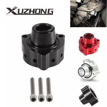 Алюминиевый комплект прокладок для клапана сброса давления 1.4 1.8 2.0 для двигателей TSI/TFSI Turbo Адаптер клапана сброса давления Детали двигателя BOV серебряный