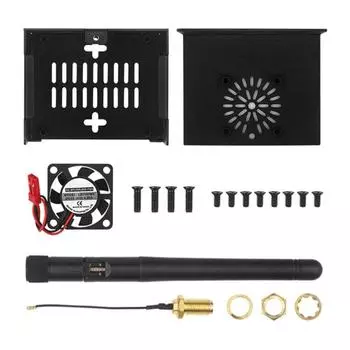 Алюминиевый корпус с радиаторами и антенной для Orange Pi 0 3 Board Optimize Device Система охлаждения