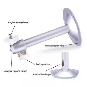 Алюминиевый кронштейн для камеры наблюдения, кронштейн для проектора, поворотная подставка для цифровой камеры, универсальный кронштейн, держатель проектора