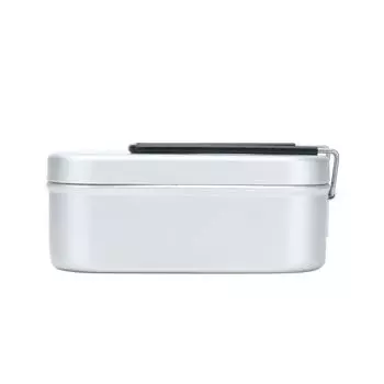 Алюминиевый ланч-бокс на 800 мл с крышкой, прямоугольный портативный бенто-бокс для кемпинга на открытом воздухе