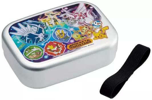 Алюминиевый ланч-бокс Skater 370 мл Pokemon 22 Boys Сделано в Японии Детский ALB5NV-A