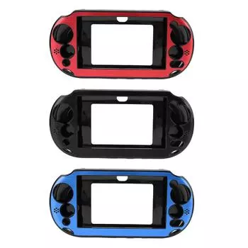 Алюминиевый металлический защитный чехол-чехол с жесткой оболочкой для портативной игровой консоли PSV 2000, видеоигры A Red