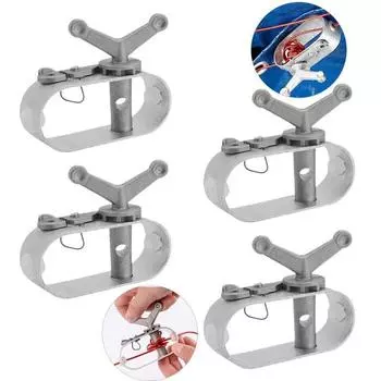 Алюминиевый натяжитель троса, устойчивый к ржавчине, простой в использовании, эргономичная ручка-бабочка, крышка для бассейна, лебедка с храповым механизмом 2pcs