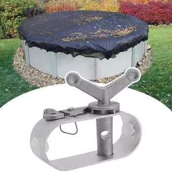 Алюминиевый натяжитель троса, устойчивый к ржавчине, простой в использовании, эргономичная ручка-бабочка, крышка для бассейна, лебедка с храповым механизмом для зимнего надземного бассейна 2pcs