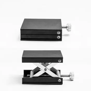 Алюминиевый подъемный стол для фрезера, деревообработка, гравировка, подъемная платформа для спиртового уровня, регулируемая высота, строительные инструменты для деревообработки серебряный