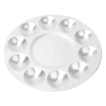 Алюминиевый поднос для смешивания цветов, палитра для рисования акварелью для художника, студента (# 02)