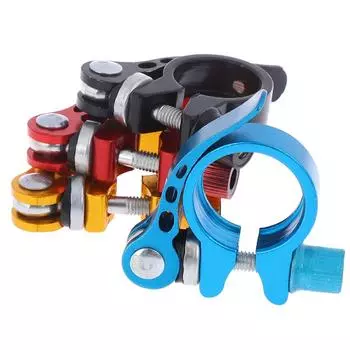 Алюминиевый подседельный штырь для велосипеда, 25,4-34,9 мм, быстросъемный подседельный штырь