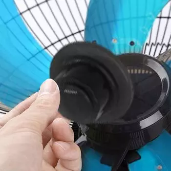 Алюминиевый пятилопастной вентилятор Лопасти вентилятора Пятилопастной лопастной дизайн Кронштейн Количество Чистый Замена Содержимое Стоячий