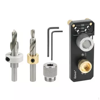 Алюминиевый профиль, набор для сверления отверстий, с сверлом M6 M8, универсальный перфоратор