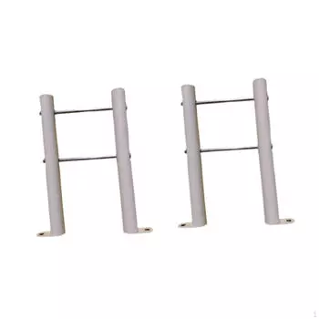 Алюминиевый радиатор из 2 частей, ножки для напольного крепления радиатора, чугун 22.5cmx15cmx8.5cm