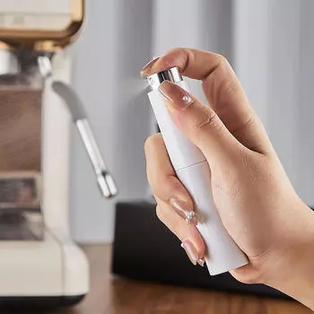 Алюминиевый распылитель для эспрессо для дома и на рабочем месте White