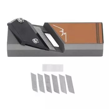 Алюминиевый рубанок для снятия фаски для деревообработки гипсокартона плоский скос 2 использования 45 градусов деревообрабатывающий ручной рубанок