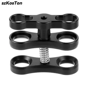 Алюминиевый шаровой зажим для крепления подводного фонаря для дайвинга, кронштейн-адаптер для крепления подводной камеры Universal