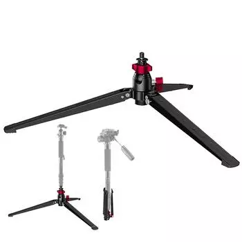 Алюминиевый штатив для камеры, настольный штатив, опорный кронштейн, основание с креплением на винтах 3/8 дюйма для моноподов с шаровой головкой