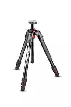 Алюминиевый штатив Manfrotto 4 яруса, черный MT190GOA4 190go! М-замок